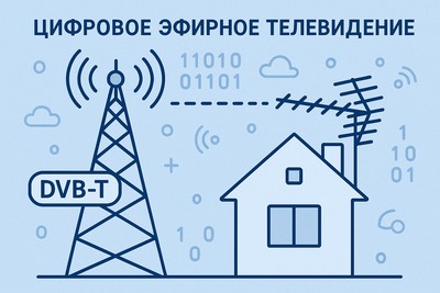 Эфирное цифровое телевидение (DVB-T2)